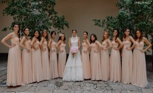 vestido damas melon