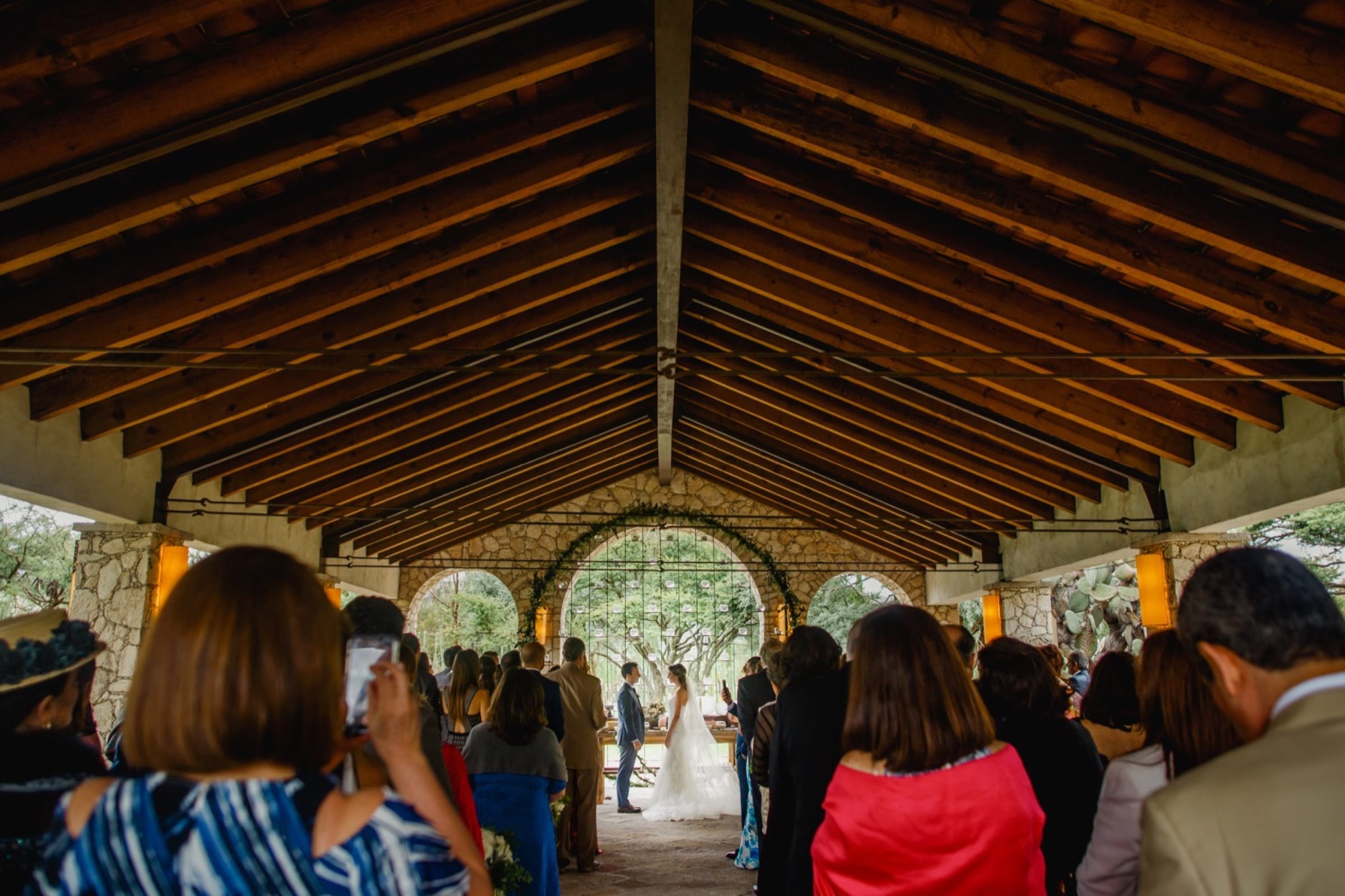 ceremonia en rancho las sabinas